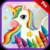 Unicorn Coloring Games Kids delete, cancel