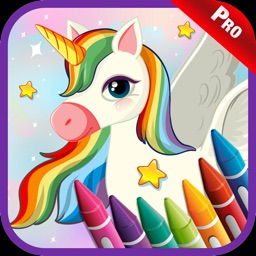 Unicorn Coloring Games Kids