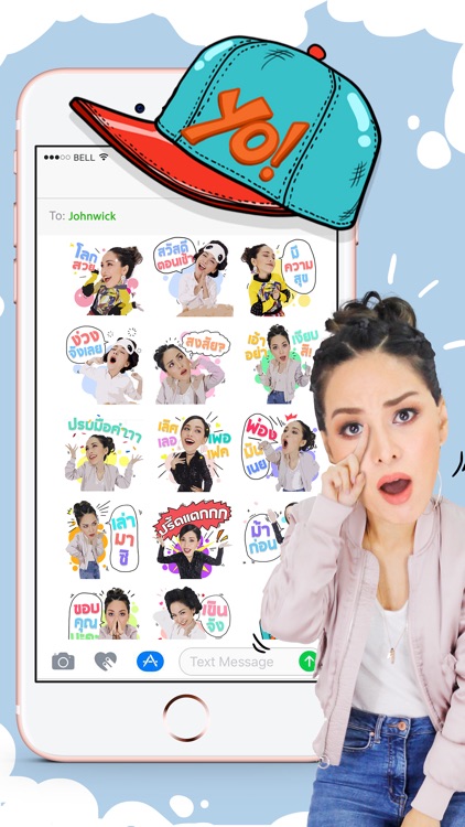 Sara Nalin Hohler Stickers for iMessage