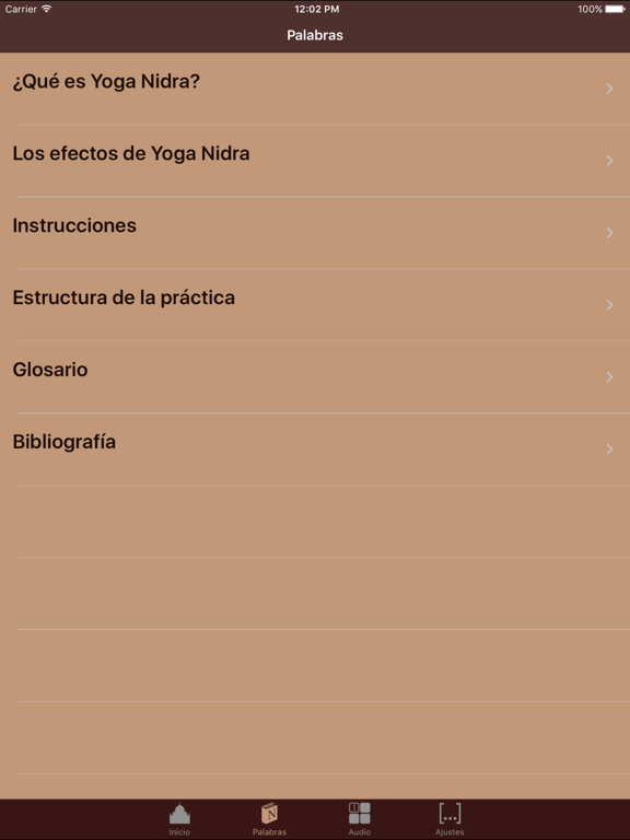 Screenshot #5 pour Nidra Relax español
