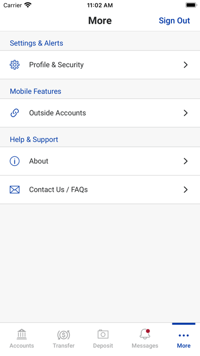 Liberty Bank Geraldine Screenshot