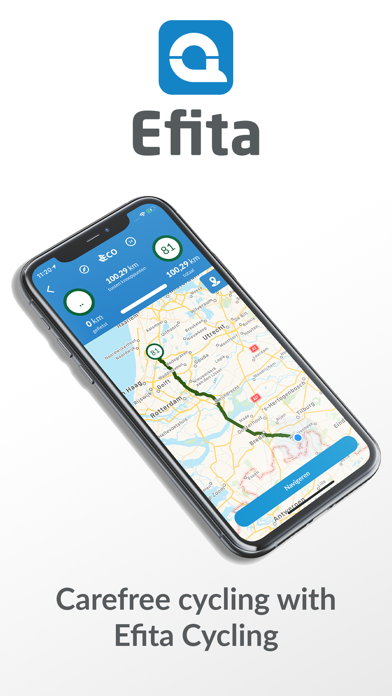 Efita cycling – route app Screenshot