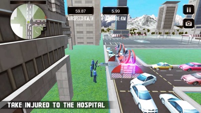 Drone Ambulance Simulator: Helicopter Rescue Pilot screenshot 3