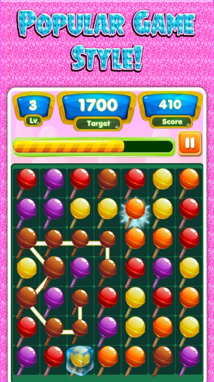 Lollipop Sweet Crush Match 3
