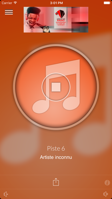 Screenshot #1 pour AFRICA TOP RADIO