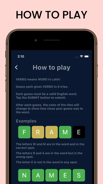 Verbo: Wordling Champions 2022 Screenshot