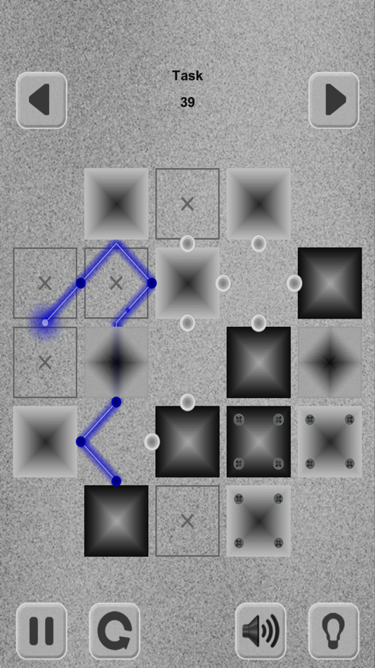 #4. Lazers Puzzle. Colored rays (iOS) 由: Ruslan Goncharenko