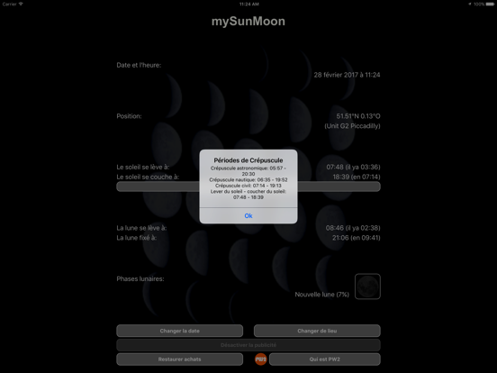 Screenshot #5 pour mySunMoon