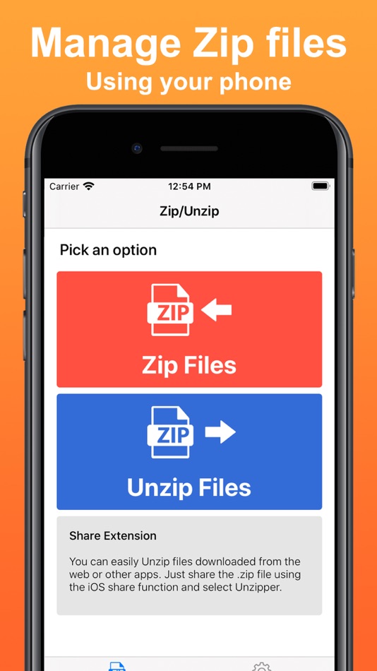 #1. Unzipper: Zip and Unzip files (iOS) 由: Arthur Eduardo Skaetta Alvarez Desenvolvimento de Software LTDA.
