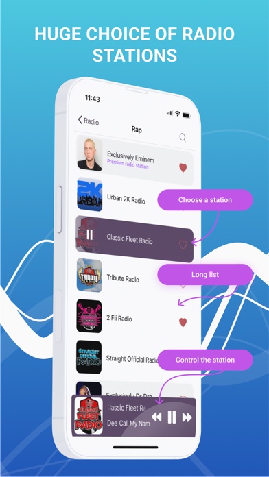 Radio online. FM, music, news Screenshot