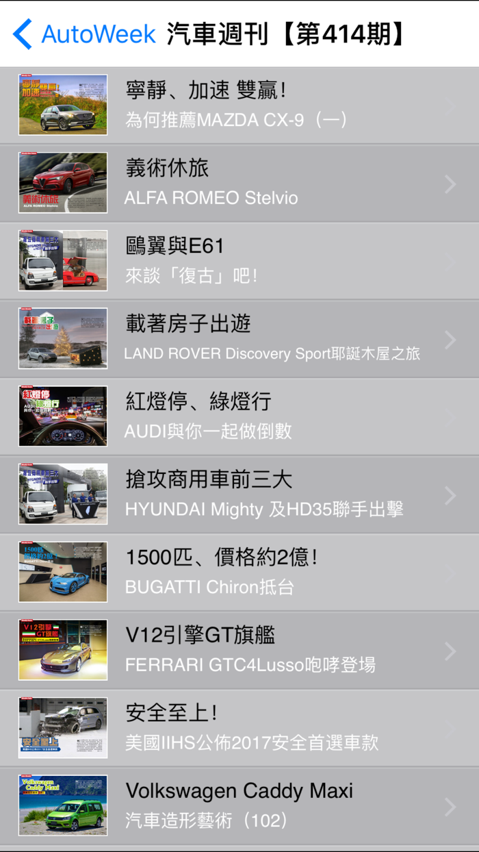 AutoWeek 汽車週刊