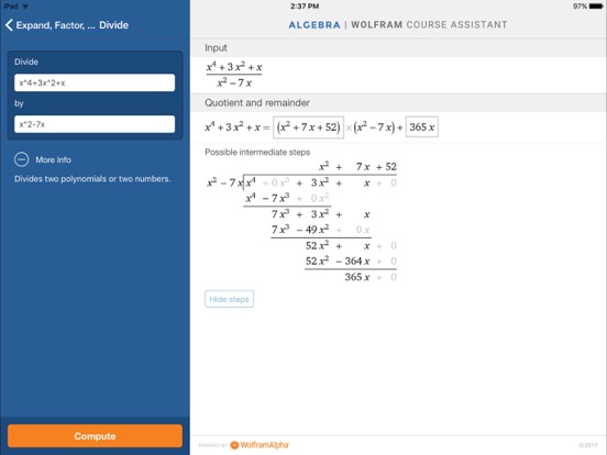 Wolfram Algebra Course Assistantのおすすめ画像5