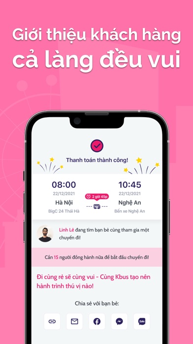 KBus - Kết nối thuê xe du lịch Screenshot