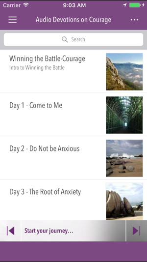 Audio Devotions on Courage(圖3)-速報App