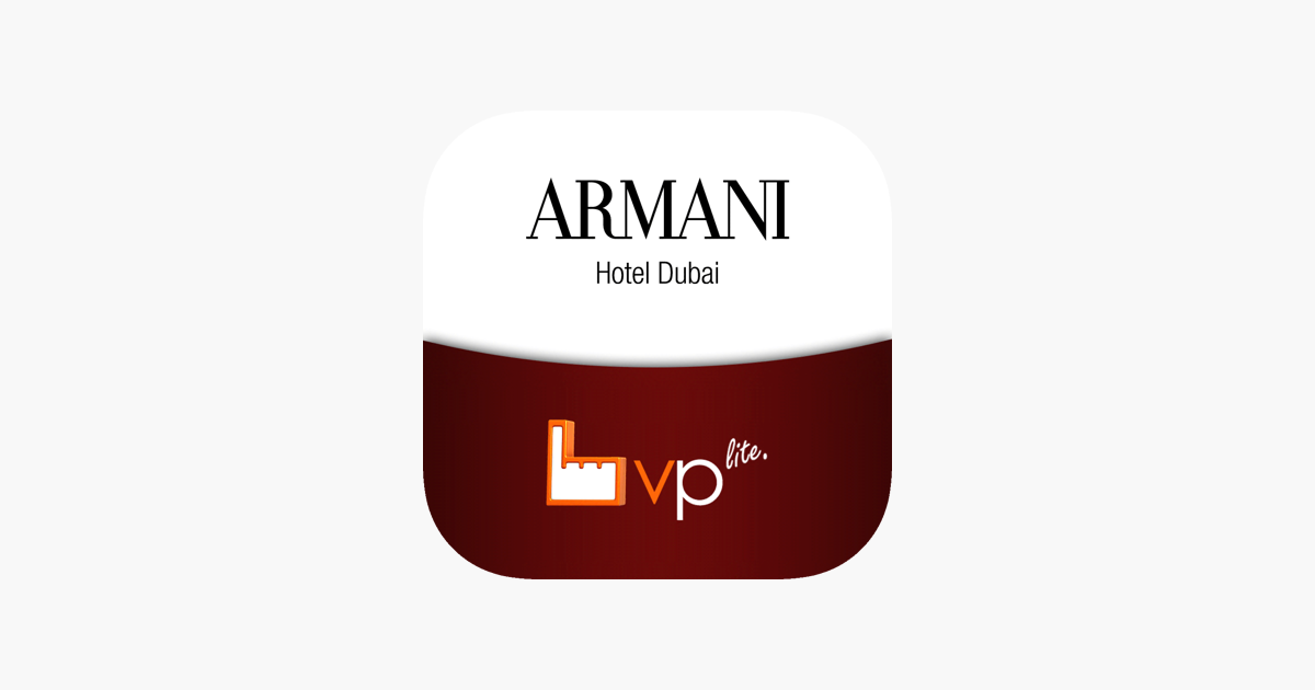 VPlite Armani Hotel Dubai on the App Store