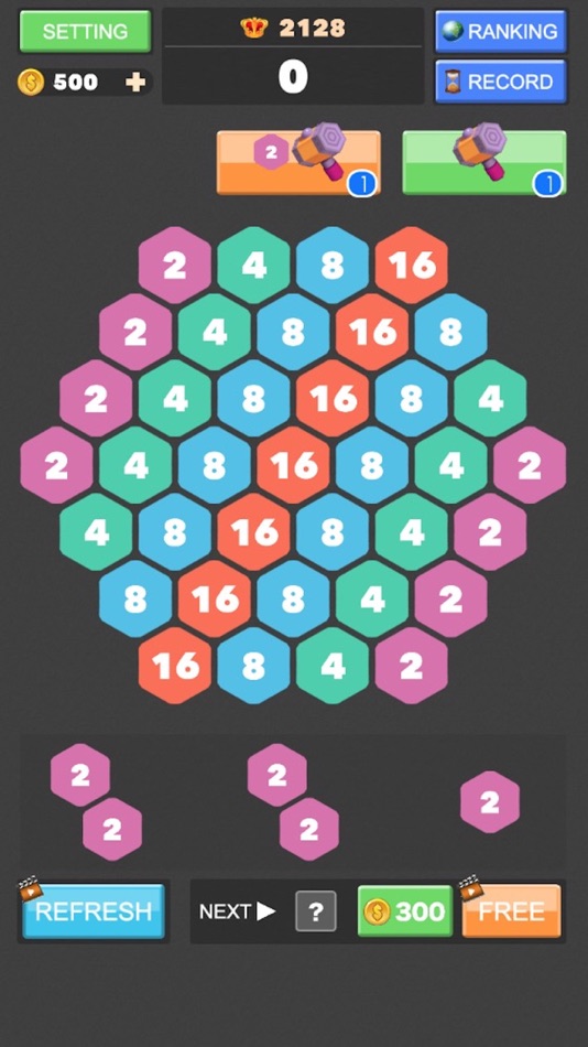 #3. 2048 - Merge Number Puzzle (iOS) 来自: 鹏飞 侯