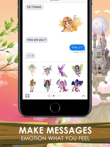 FairyTale Sticker Emoji Themes by ChatStickのおすすめ画像2