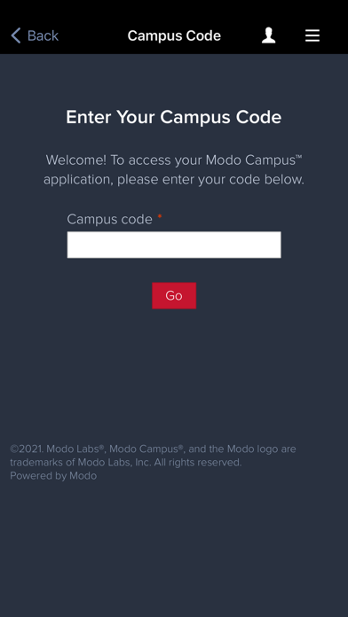 Modo Campus Screenshot