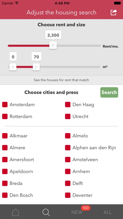 Houses for rent in the Netherlands screenshot-3