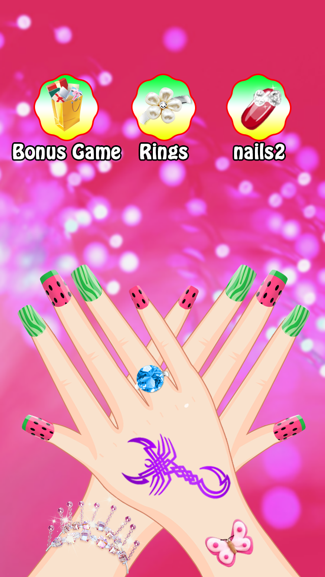 Screenshot #2 pour Princess Nail Spa Salon Beauty Fashion Girls Jeux
