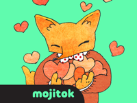 Fox Mori Stickers