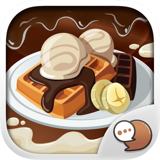 Chocolate Emoticons Sticker for iMessage ChatStick Icon