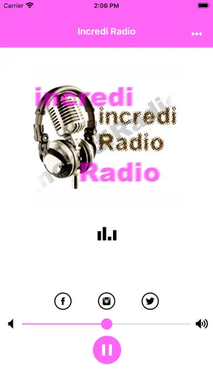 Incredi Radio screenshot 1