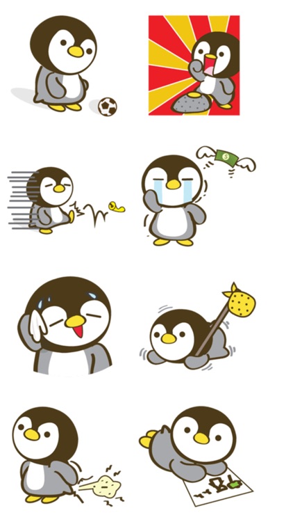 Cute Penguin Stickers screenshot-3