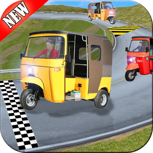 Modern CNG Rickshaw Racing Game - Pro Icon