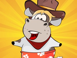 Dancing Cow - Animated Stickers