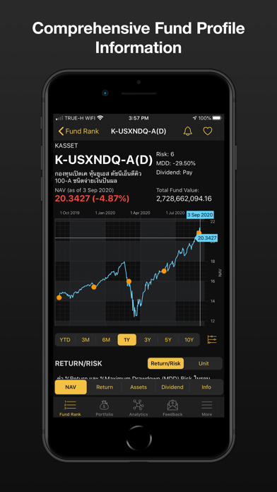 FIN - App กองทุนรวม MutualFundスクリーンショット