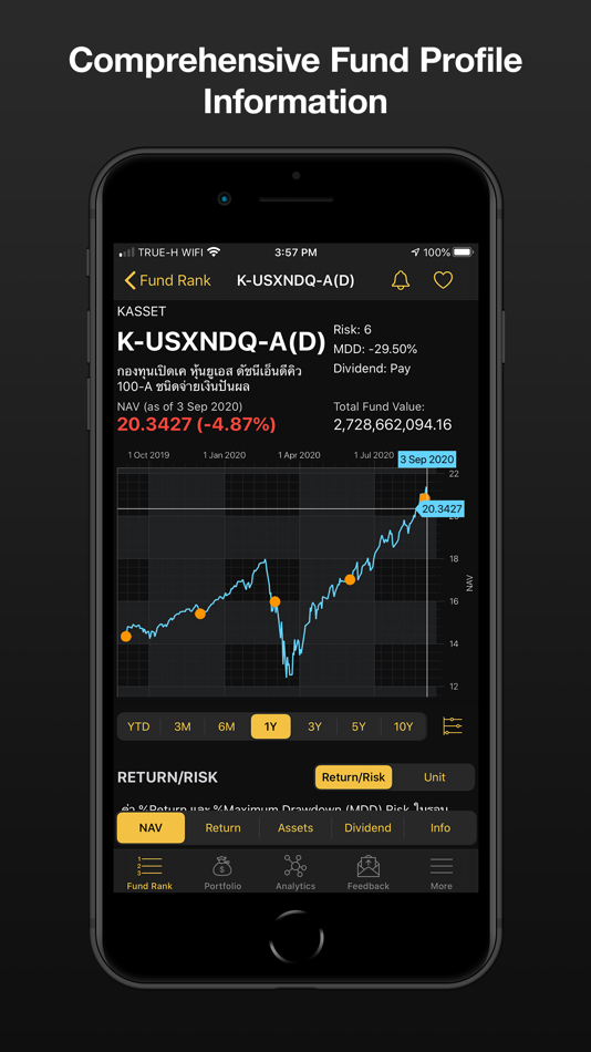 #1. FIN - App กองทุนรวม MutualFund (iOS) 由: Suttiwat Youngklai