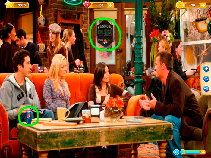 Differences - Hidden objects