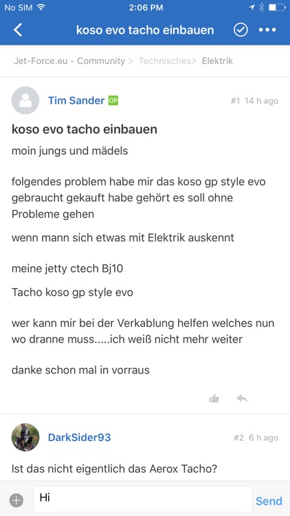 Jet-Force.eu Scootertuning App