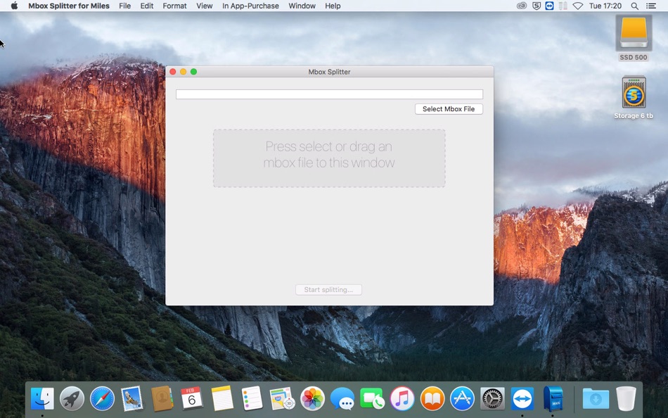 #1. Mbox Splitter (macOS) 由: Alfonso Maria Tesauro