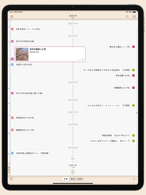 100年表のおすすめ画像1