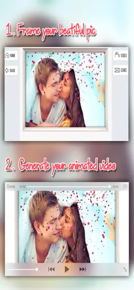 Game screenshot Cmatic Animated love card apk