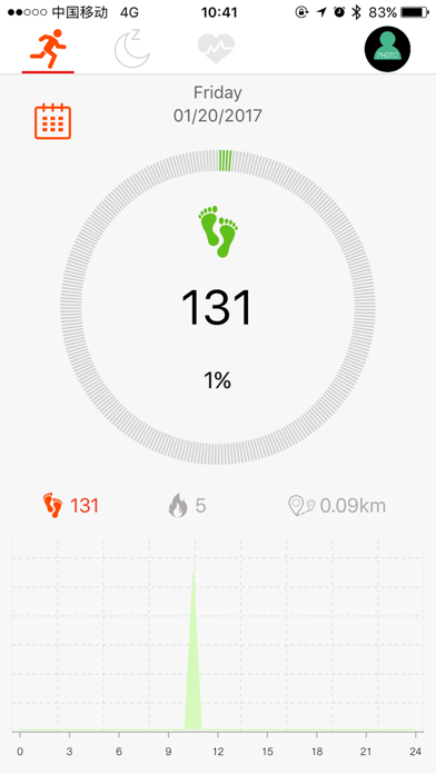 Screenshot #2 pour HR Fitness Tracker