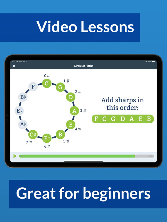 Screenshot #4 pour Waay: Learn music theory