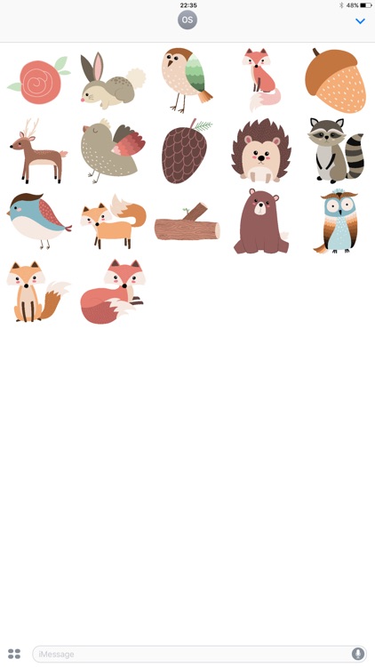 Forest Animals! Stickers