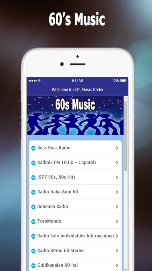 60s Music: The Best Radios With Music of the 60 - 1.1 - (iOS)