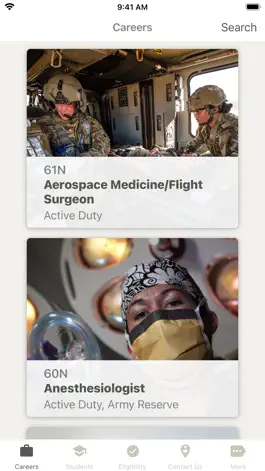 Game screenshot U.S. Army Medicine Careers apk