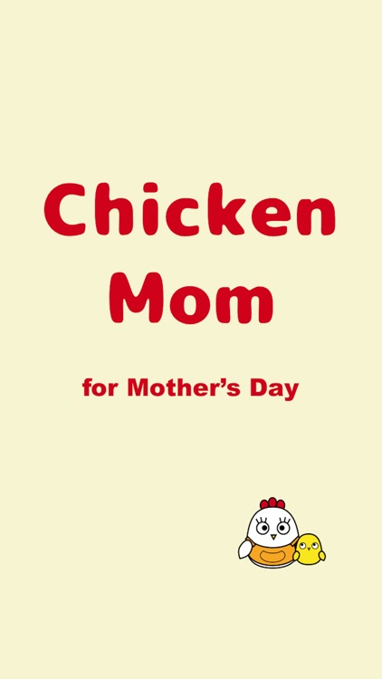 Chicken Mom Moji Kawaii emoji