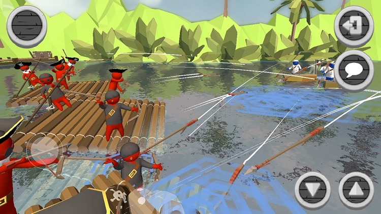 Stupid Raft - Battle Simulator screenshot-3