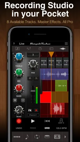 Скриншот AmpliTube CS на iPhone 6