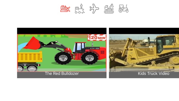 Tractors, Cars and Planes videos for kids