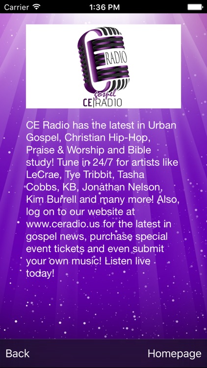 CE Gospel Radio