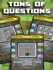 crafting quiz - trivia craft recipes for minecraft айпад изображения 2