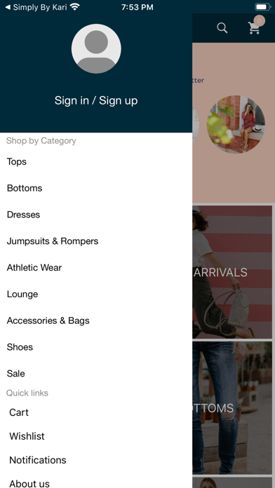 CHIC 414 Boutique Screenshot