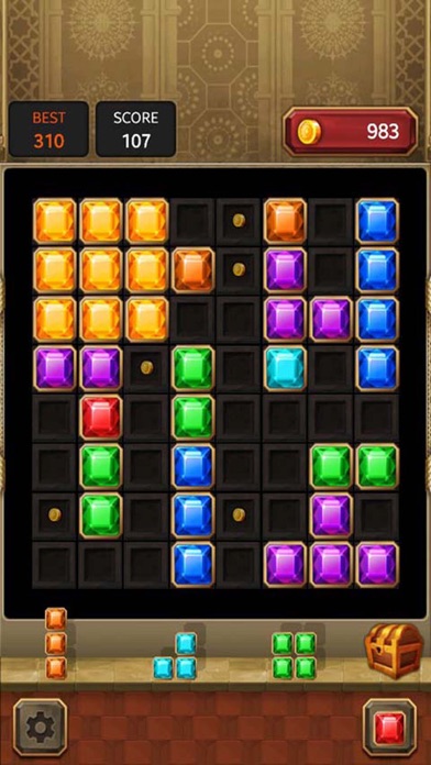 Screenshot #1 pour Block Quest : Jewel Puzzle
